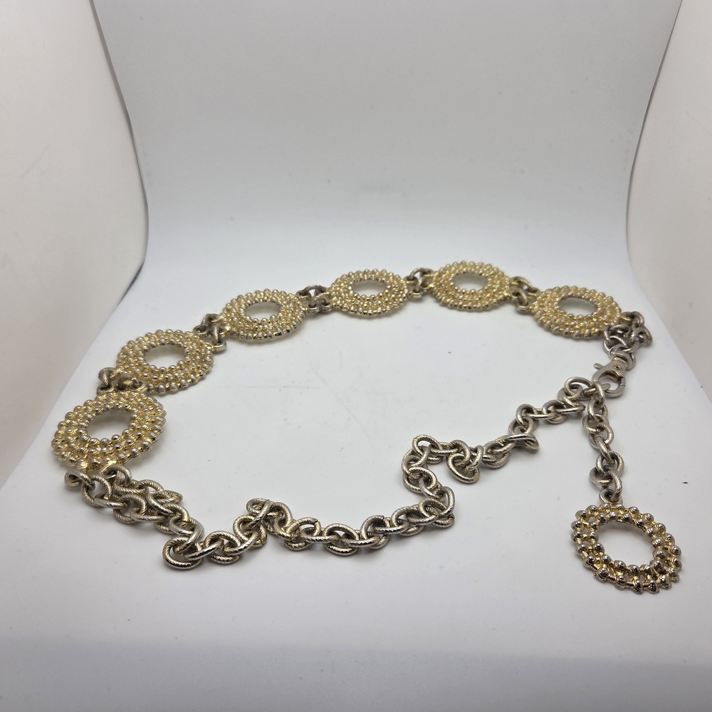 Elegant Gold Tone Belt Women's Chain Gift For Her